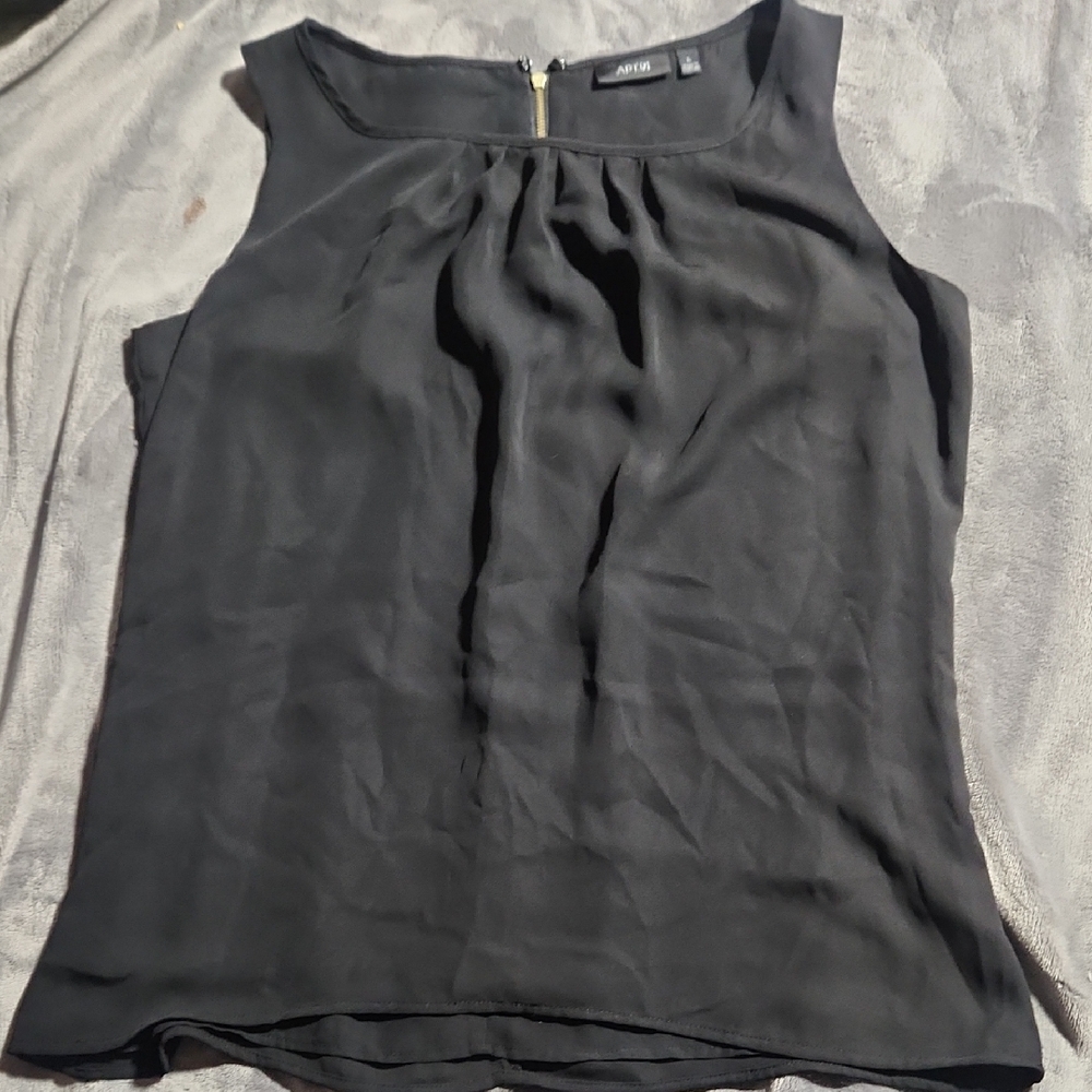 Apt. 9 Black Sleeveless Blouse